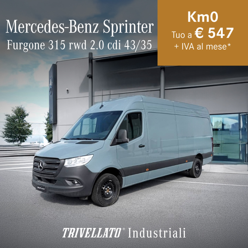 Sprinter KM0 in Pronta Consegna