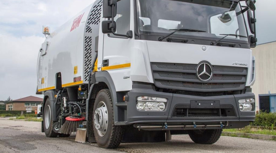 Mercedes-Benz Atego LKO con allestimento spazzatrice