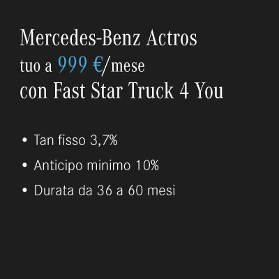 Leasing Mercedes Actros